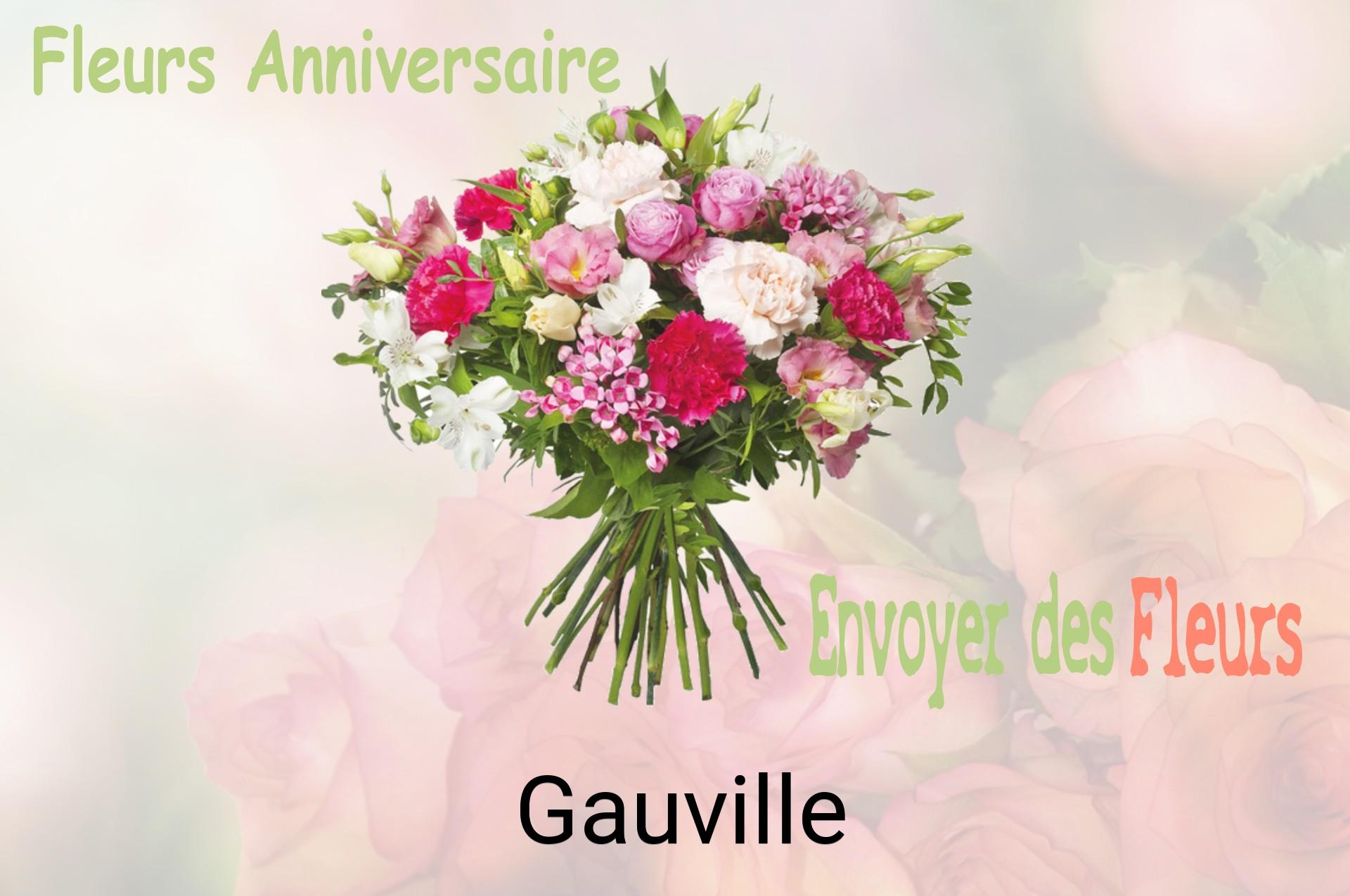 Bouquet de fleurs d’anniversaire livré à Gauville