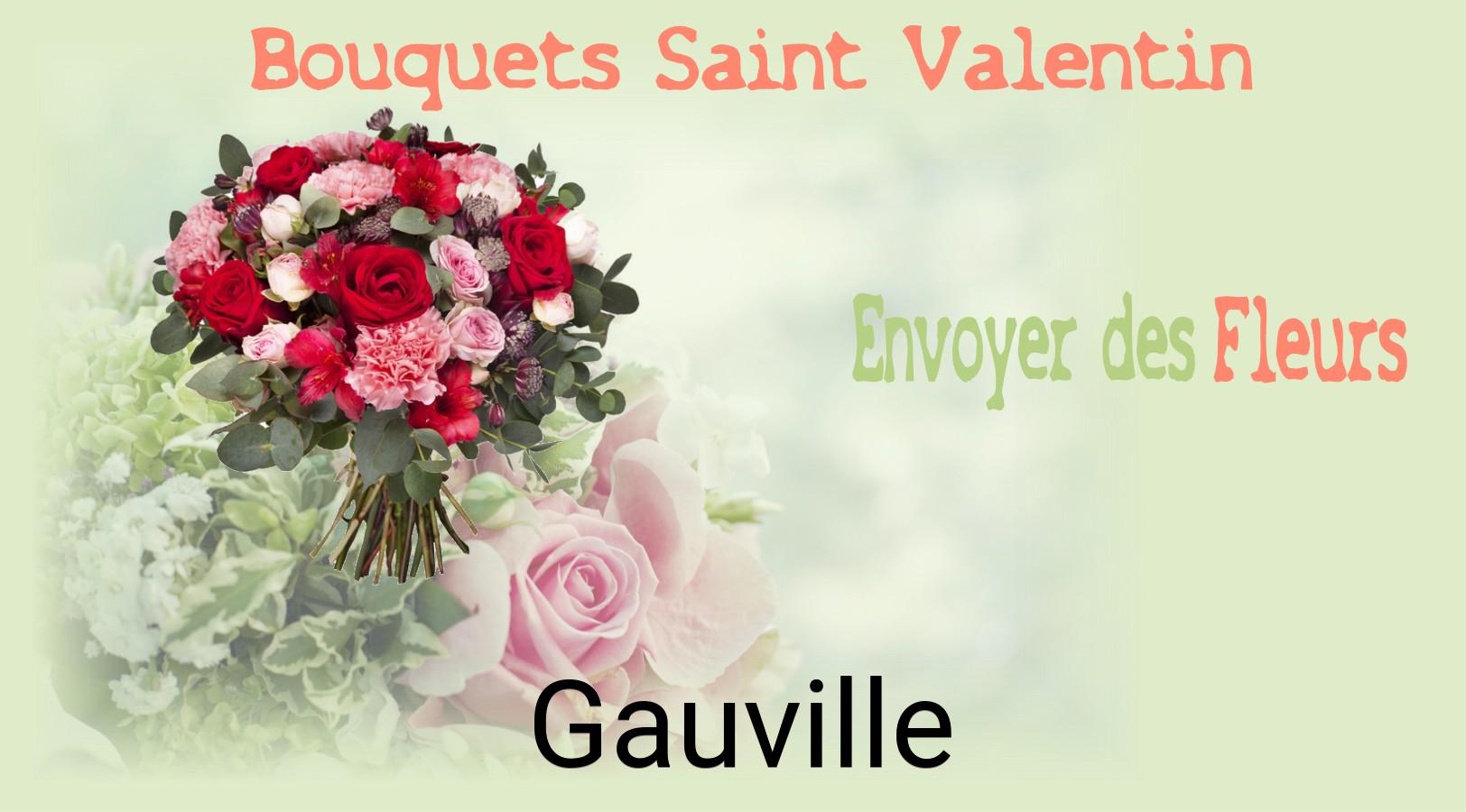 Roses de Saint-Valentin livrées à Gauville